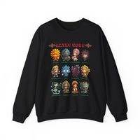 Aztec Gods Chibi Characters Pantheon Unisex Sweatshirt