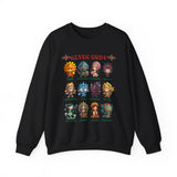 Aztec Gods Chibi Characters Pantheon Unisex Sweatshirt