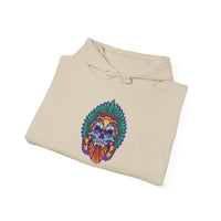 Aztec Indian Death Skull Tattoo Style Unisex Hoodie