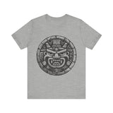 Mayan Jaguar Deity Woodcut Style Unisex T-Shirt