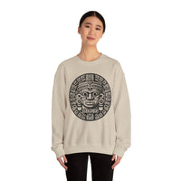 Aztec Totem Mesoamerican Art Illustration Unisex Sweatshirt