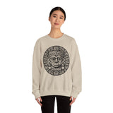 Aztec Totem Mesoamerican Art Illustration Unisex Sweatshirt