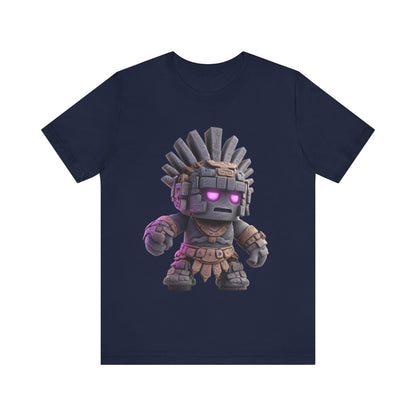Stone Guardian of the Aztec Realm Unisex T-Shirt