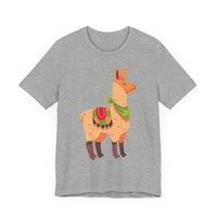 Peru Culture Llama Graphic Unisex T-Shirt