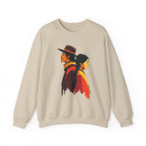 Cultural Heritage Native Portrait Design Unisex Sweatshirt