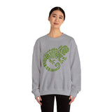 Mayan Aztec Totem Symbol of Iguana Unisex Sweatshirt