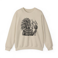 Tribal Spirit Glyph Symbol Illustration Unisex Sweatshirt
