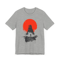 Tikal Mayan Temple Minimalist Art Unisex T-Shirt