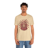 Aztec Sun Chief Feather Headdress Unisex T-Shirt