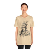 Jaguar Warrior Ink Portrait Unisex T-Shirt