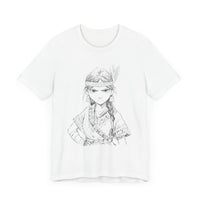 Inca Warrior Girl Fierce Heritage Ink Art Unisex T-Shirt