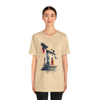 Cuzco Steps Heritage Minimalist Art Unisex T-Shirt
