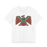 Aztec Solar Eagle Emblem Illustration Unisex T-Shirt