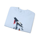 Cuzco Steps Heritage Minimalist Art Unisex Sweatshirt