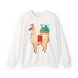 Sacred Llama of the Inca Andes Unisex Sweatshirt