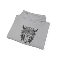 Tribal Thunderbird Sacred Symbol Illustration Unisex Hoodie