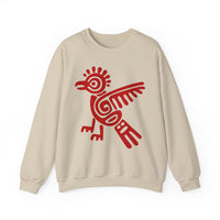 Mayan Bird Totem Symbol Unisex Sweatshirt