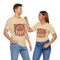Radiant Tribal Sun Worship Inca Style Unisex T-Shirt
