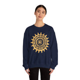 Aztec Mayan Totem Sun Symbol Unisex Sweatshirt