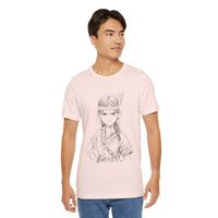 Inca Warrior Girl Fierce Heritage Ink Art Unisex T-Shirt