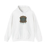 Tlaloc Rain God Stone Face Glyph Unisex Hoodie