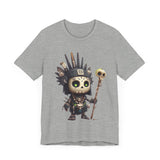 Dark Inca Shaman Spirit Skull Unisex T-Shirt