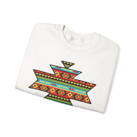 Sacred Geometric Textile Pattern Illustration Unisex Sweatshirt