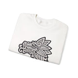Quetzalcóatl Serpent Head Illustration Unisex Sweatshirt