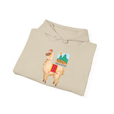 Sacred Llama of the Inca Andes Unisex Hoodie