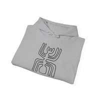 Nazca Lines Style Spider Unisex Hoodie