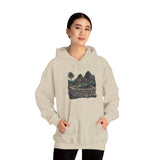 Andean Cliffside Inca Citadel Graphic Unisex Hoodie
