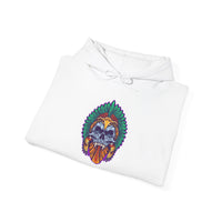 Aztec Indian Death Skull Tattoo Style Unisex Hoodie