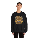 Pixel Art Inca Sun God 8-Bit Retro Style Unisex Sweatshirt