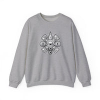 Aztec Cosmology Nahui Ollin Unisex Sweatshirt