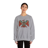 Aztec Solar Eagle Emblem Illustration Unisex Sweatshirt
