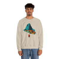Machu Picchu Minimalist Sacred City Unisex Sweatshirt
