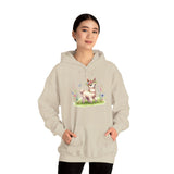Baby Llama Inca Blossom Crown Unisex Hoodie