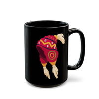 Peru Culture Ethnic Chullo Black Mug