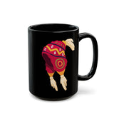 Peru Culture Ethnic Chullo Black Mug