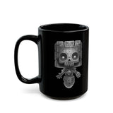 Ghost Totem Spirit Skull Black Mug