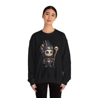Dark Inca Shaman Spirit Skull Unisex Sweatshirt