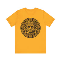 Aztec Totem Mesoamerican Art Illustration Unisex T-Shirt