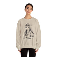 Inca Warrior Woman Fierce Andean Spirit Design Unisex Sweatshirt