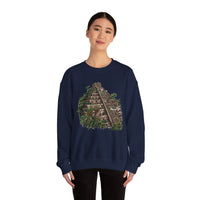 Mayan Jungle Pyramid Ruins Graphic Unisex Sweatshirt