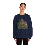 Mayan Jungle Pyramid Ruins Graphic Unisex Sweatshirt