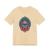 Aztec Indian Death Skull Tattoo Style Unisex T-Shirt