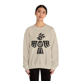 Aztec Eagle Warrior Symbol Illustration Unisex Sweatshirt