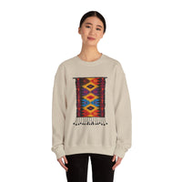 Indigenous Andean Geometric Textile Pattern Unisex Sweatshirt