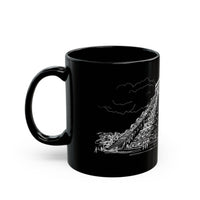 Chichén Itzá Kukulkán Step Pyramid Black Mug