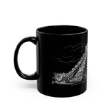 Chichén Itzá Kukulkán Step Pyramid Black Mug